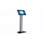 Paspirtukinis stovas „Self Service Floor Stand“ Elo Touch Solutions E514881, plonas dizainas, skirtas interaktyviems ekranams ir liečiamiesiems monitoriams