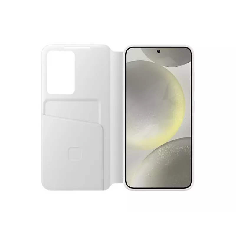 Dėklas Samsung Galaxy S24 Baltas 6,2 colio 1 kortelės kišenė