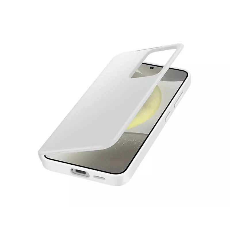 Dėklas Samsung Galaxy S24 Baltas 6,2 colio 1 kortelės kišenė