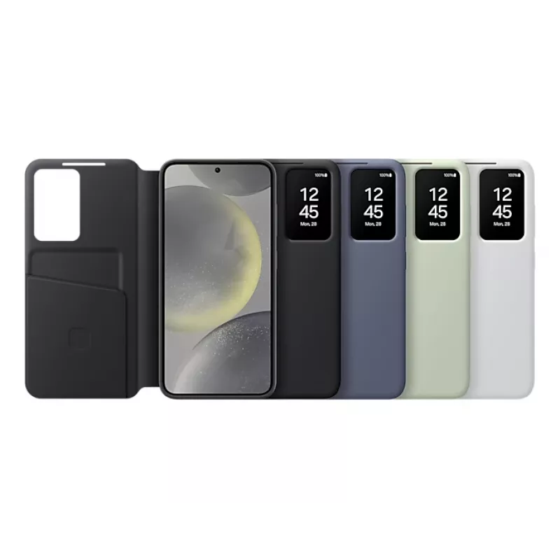 Dėklas Samsung Galaxy S24 Baltas 6,2 colio 1 kortelės kišenė