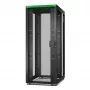 APC Easy Rack ER8220 42U spinta, juoda, su stogu, ratukais, kojelėmis, 4 kronšteinais ir dugnu, be šoninių plokščių, 1991x800x1200 mm