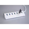 USB 3.2 Gen 1 7 prievadų metalinis USB mazgas EXSYS EX-1137