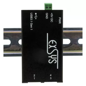 USB mazgas EXSYS EX-1180HMS USB 3.2 Gen 1 Type-B