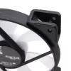 Ventiliatorius Fractal Design Prisma AL-12 12 cm juodas baltas