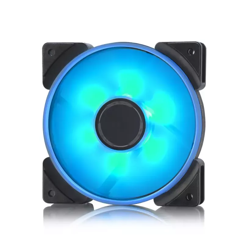 Ventiliatorius Fractal Design Prisma AL-12 12 cm juodas baltas
