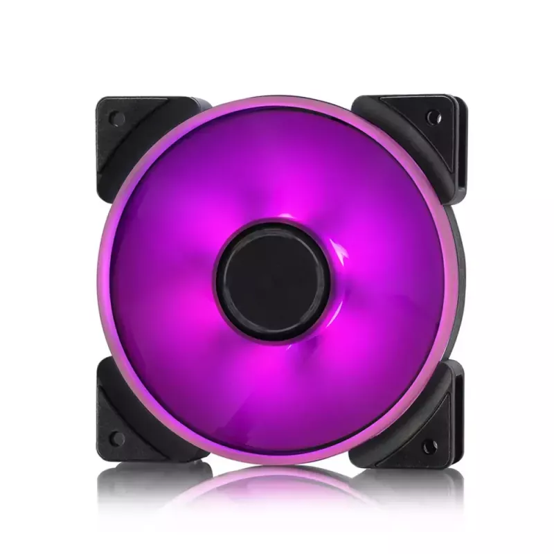Ventiliatorius Fractal Design Prisma AL-12 12 cm juodas baltas