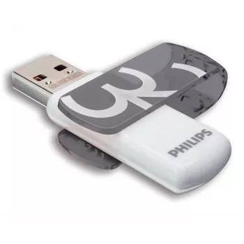 Philips USB atmintukas FM32FD05B/00, 32 GB, USB Type-A, 2.0, 18 MB/s, dangtelis, oranžinis, baltas