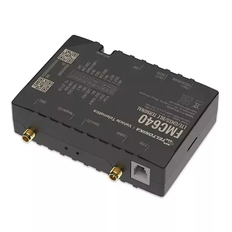 GPS sekiklis Teltonika FMC640 Juodas Automobilinis