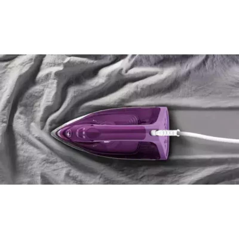 Tefal FV2836 sausas ir garinis lygintuvas su keramine pada 2400 W violetinis, baltas