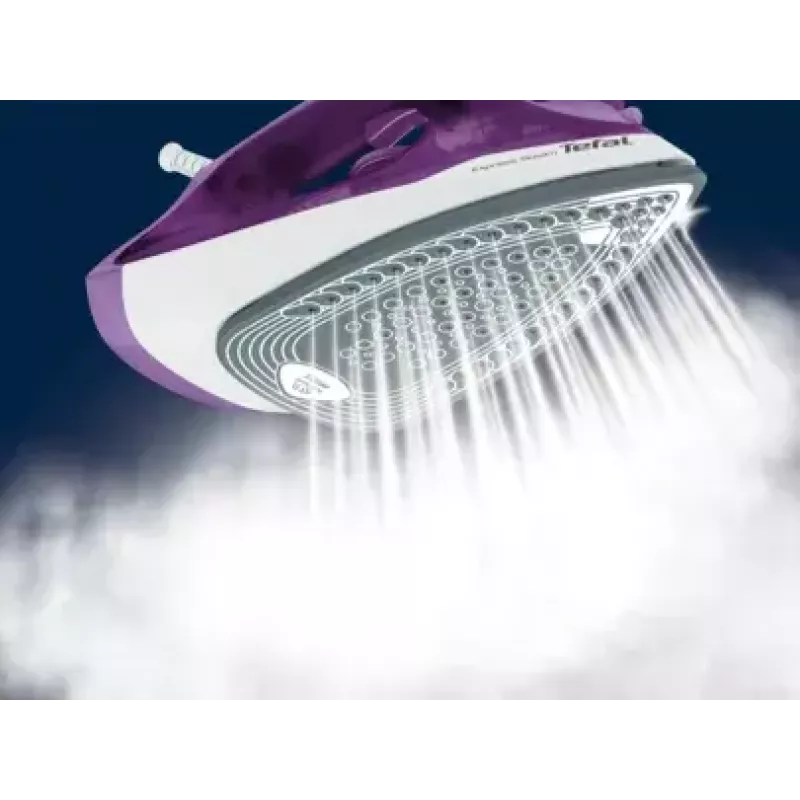 Tefal FV2836 sausas ir garinis lygintuvas su keramine pada 2400 W violetinis, baltas