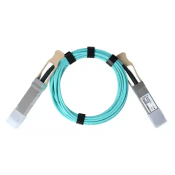 InfiniBand / šviesolaidinis kabelis BlueOptics G90Y2M1-BO QSFP28 AOC 7 m Aqua