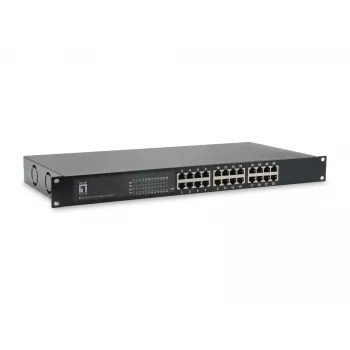 Nevaldomas jungiklis LevelOne GEP-2421W500 24 prievadų Gigabit PoE