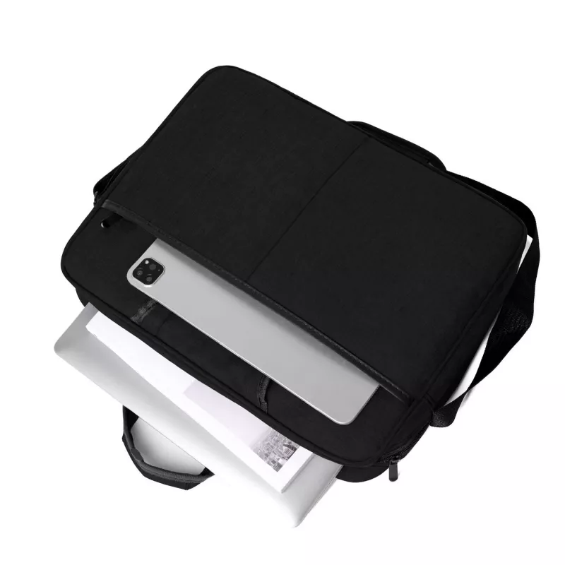 eSTUFF GLB201550 nešiojamojo kompiuterio dėklas 40,6 cm (16 colių) Toploader bag Juoda
