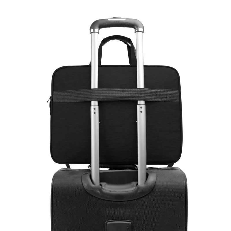 eSTUFF GLB201550 nešiojamojo kompiuterio dėklas 40,6 cm (16 colių) Toploader bag Juoda