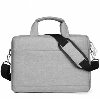 eSTUFF GLB201612 nešiojamojo kompiuterio dėklas 35,8 cm (14,1 colio) Toploader bag pilkas