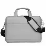 eSTUFF GLB201612 nešiojamojo kompiuterio dėklas 35,8 cm (14,1 colio) Toploader bag pilkas