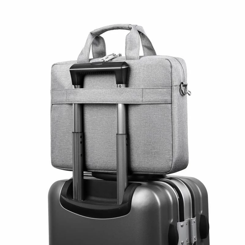 eSTUFF GLB201612 nešiojamojo kompiuterio dėklas 35,8 cm (14,1 colio) Toploader bag pilkas