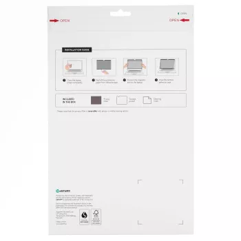 eSTUFF GLBMMB15 privatumo filtras 39,1 cm (15,4 colio) nešiojamam kompiuteriui be rėmelio