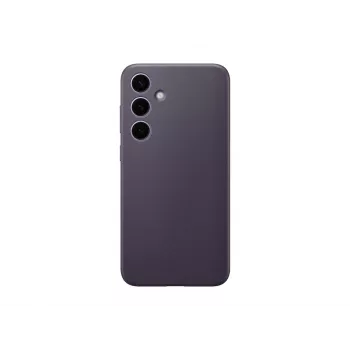 Samsung Galaxy S24 Plus Violetinis Veganinės Odos Dangtelis