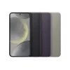 Samsung Galaxy S24 Plus Violetinis Veganinės Odos Dangtelis