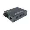 LevelOne GVT-2014 Gigabitinis medijos keitiklis RJ45 į SC, vienmodis šviesolaidis, PoE PSE, 20 km