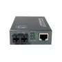 LevelOne GVT-2014 Gigabitinis medijos keitiklis RJ45 į SC, vienmodis šviesolaidis, PoE PSE, 20 km