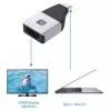 Techly IADAP USBC-HDMI4K USB-C į HDMI adapteris 4K 30Hz juodas, sidabrinis