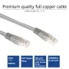 ACT pilka 10 metrų U/UTP CAT6 jungiamasis laidas su RJ45 jungtimis