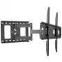 Techly ICA-PLB 148L TV laikiklis sieninis 165,1 cm (65 col.) juodas