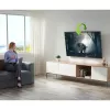 Techly ICA-PLB 148L TV laikiklis sieninis 165,1 cm (65 col.) juodas