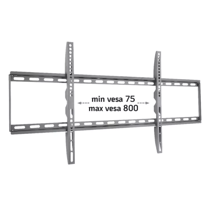Techly ICA-PLB 162XL TV laikiklis/stovas 2,03 m (80 col.) Juodas