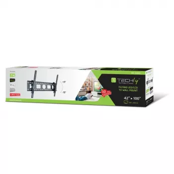 Techly ICA-PLB 622 2.54 m (100 colių) juoda