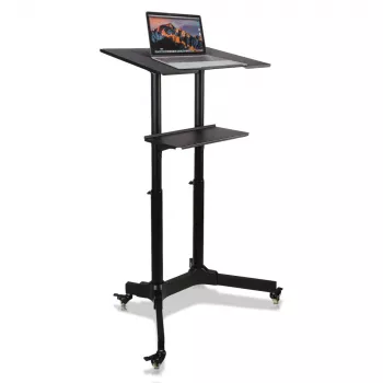 Techly ICA-TB TPM-1BK nešiojamojo kompiuterio stovas, juodas