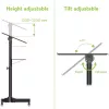 Techly ICA-TB TPM-1BK nešiojamojo kompiuterio stovas, juodas