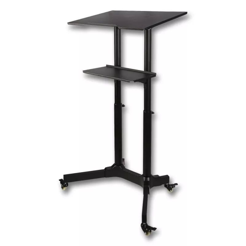 Techly ICA-TB TPM-1BK nešiojamojo kompiuterio stovas, juodas