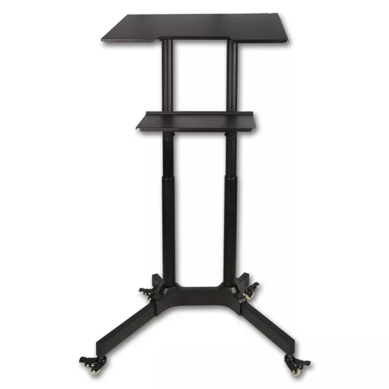 Techly ICA-TB TPM-1BK nešiojamojo kompiuterio stovas, juodas