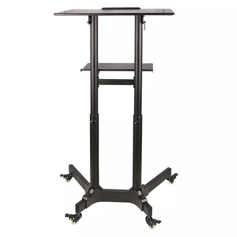 Techly ICA-TB TPM-1BK nešiojamojo kompiuterio stovas, juodas