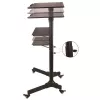 Techly ICA-TB TPM-1BK nešiojamojo kompiuterio stovas, juodas