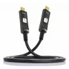 Techly ICOC-U3C-HY-020 USB-C aktyvus optinis laidas 20 m, juodas