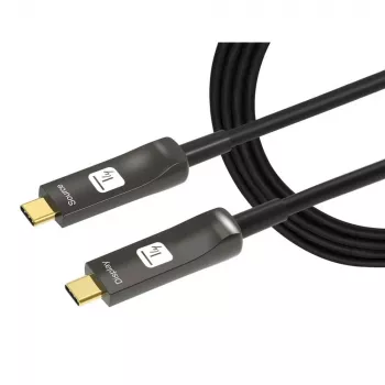 Techly ICOC-U3C-HY-030 USB-C aktyvus optinis laidas 30 m juodas
