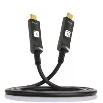 Techly ICOC-U3C-HY-030 USB-C aktyvus optinis laidas 30 m juodas