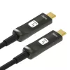 Techly ICOC-U3C-HY-030 USB-C aktyvus optinis laidas 30 m juodas