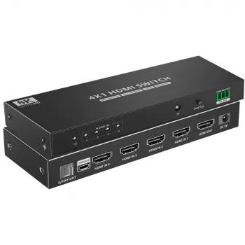 Techly IDATA-HDMI-2148KT vaizdo perjungiklis