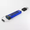 iStorage datAshur PRO+C 32GB – saugus USB Type-C atmintukas su FIPS 140-3 Level 3 sertifikatu