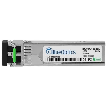 SFP optiminis siųstuvas-imtuvas BlueOptics J4860D 1250 Mbit/s 1550 nm