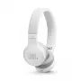 JBL Live 400BT belaidės ausinės ant ausų, baltos