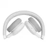 JBL Live 400BT belaidės ausinės ant ausų, baltos
