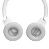 JBL Live 400BT belaidės ausinės ant ausų, baltos