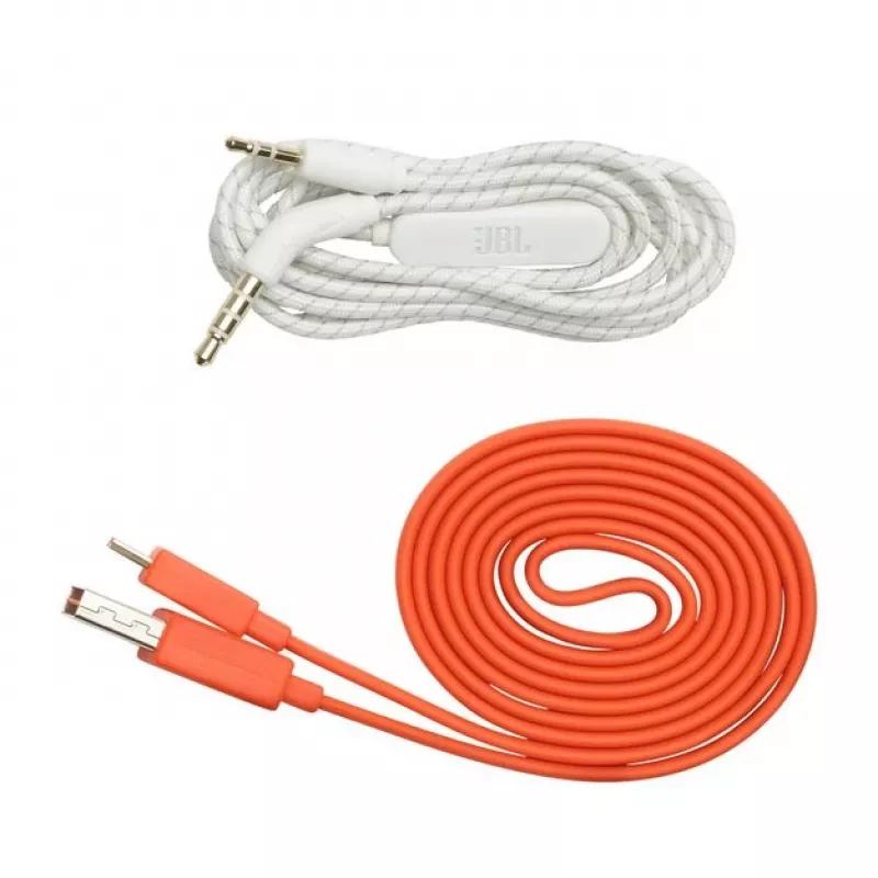 JBL Live 400BT belaidės ausinės ant ausų, baltos
