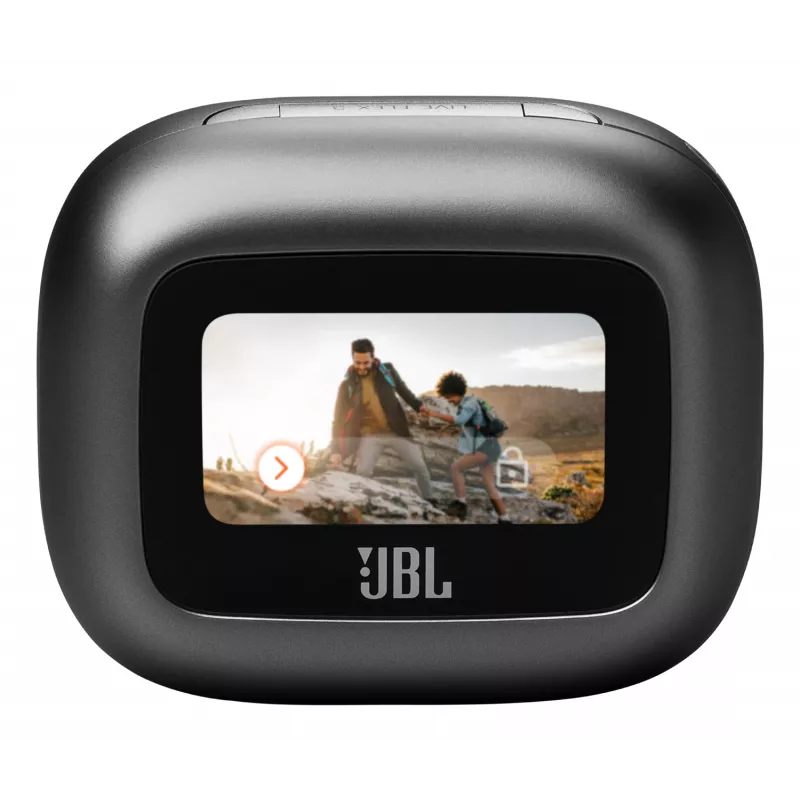 JBL Live Flex 3 Belaidės ausinės Į ausį Skambučiai/Muzika/Sportas/Kasdien naudojimas Juoda